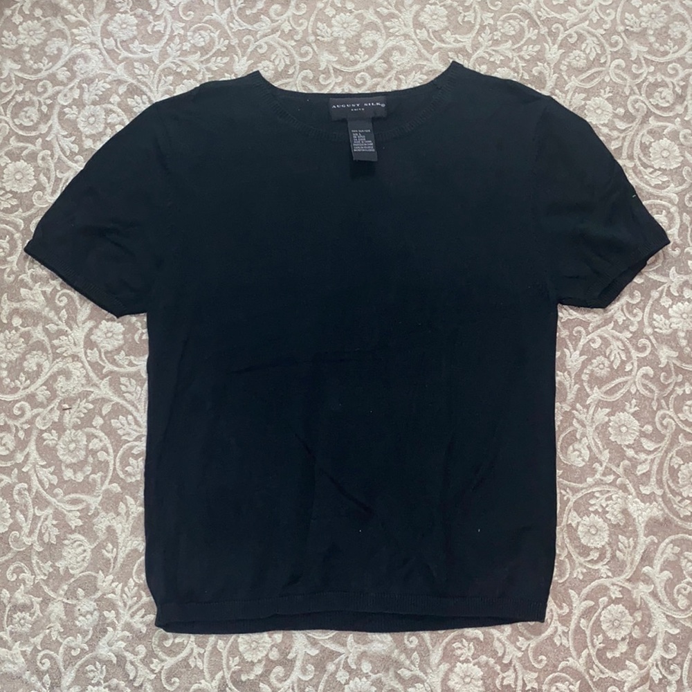 Y2K Early 2000s August Silk blouse